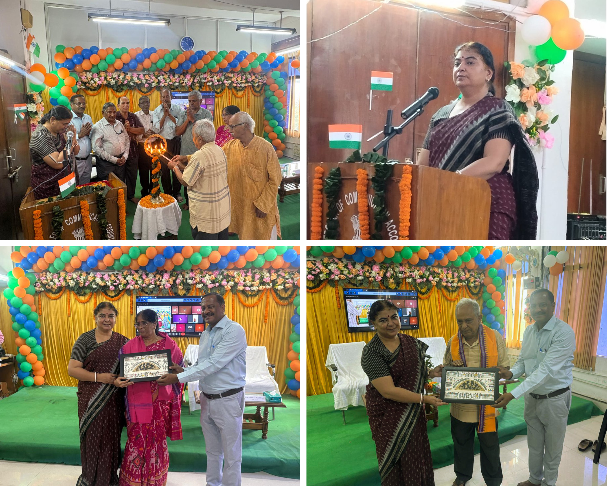On National Senior Citizens Day on 21.08.2026, we felicitated ?senior pensioners during our programme at the office, as a mark of respect and gratitude for their valuable contributions and dedicated service to the nation.